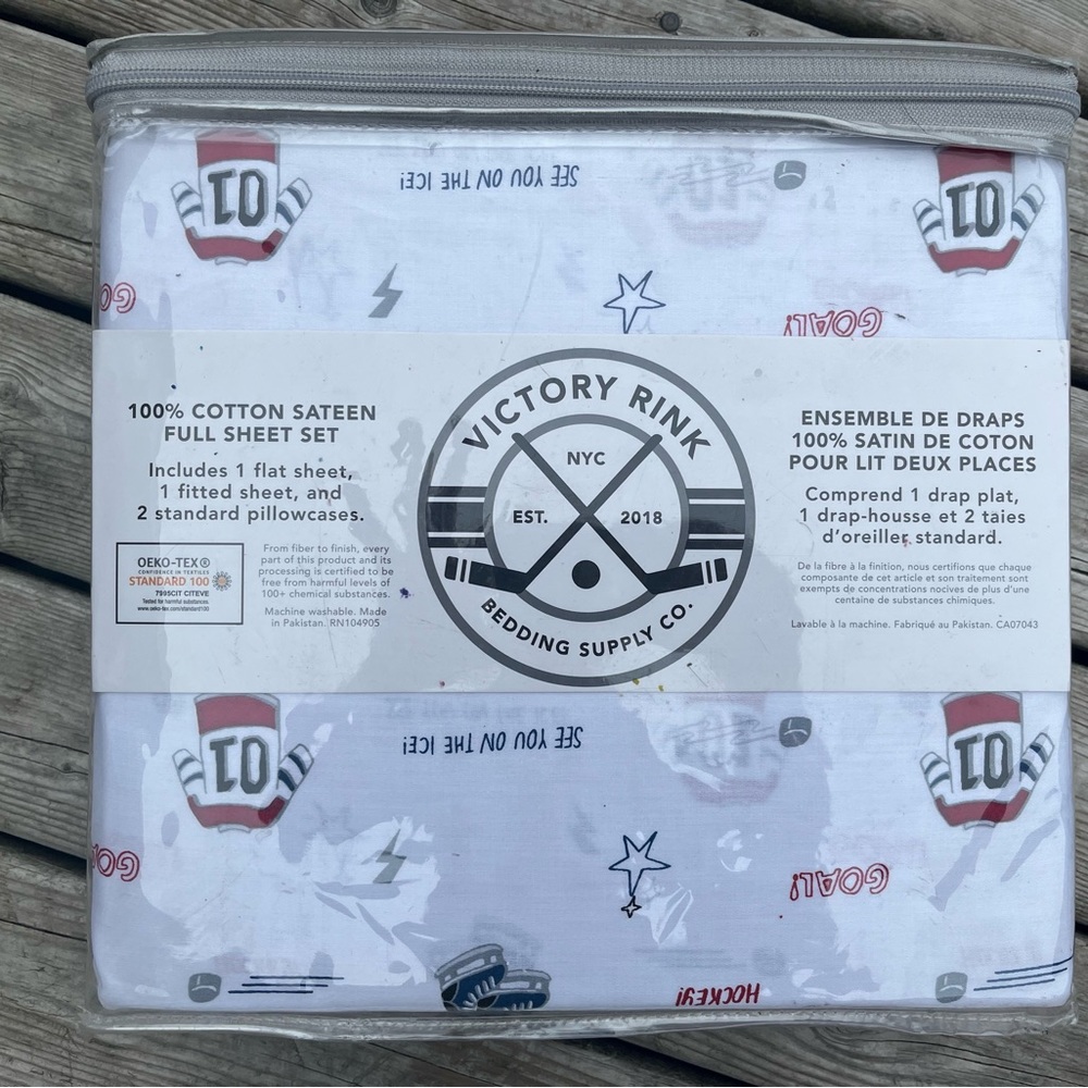 New Full size hockey sheet set